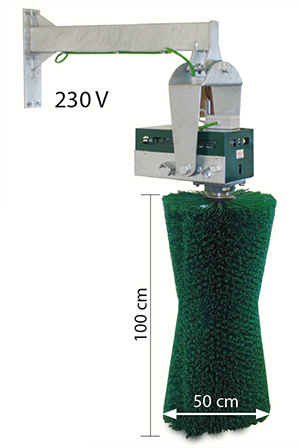 Brosse à gratter oscillante automatiqueAmagosa AG - Construction et agriculture