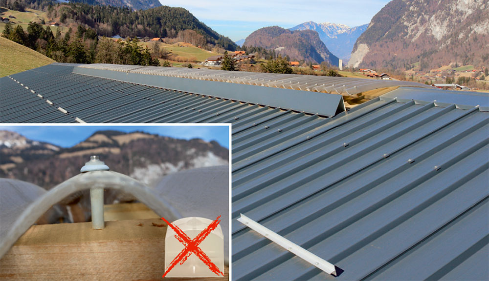 Faîtière d’aeration translucide - Amagosa AG - Construction et agriculture Faîtière d’aeration translucide - Amagosa AG - Construction et agriculture